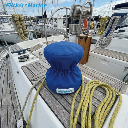 Colorful Yacht Winch Cover