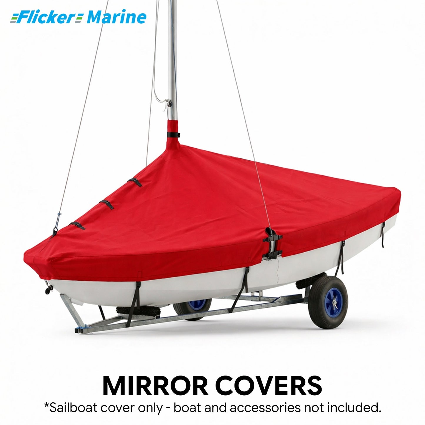 Colorful Sailboat Cover for Mirror