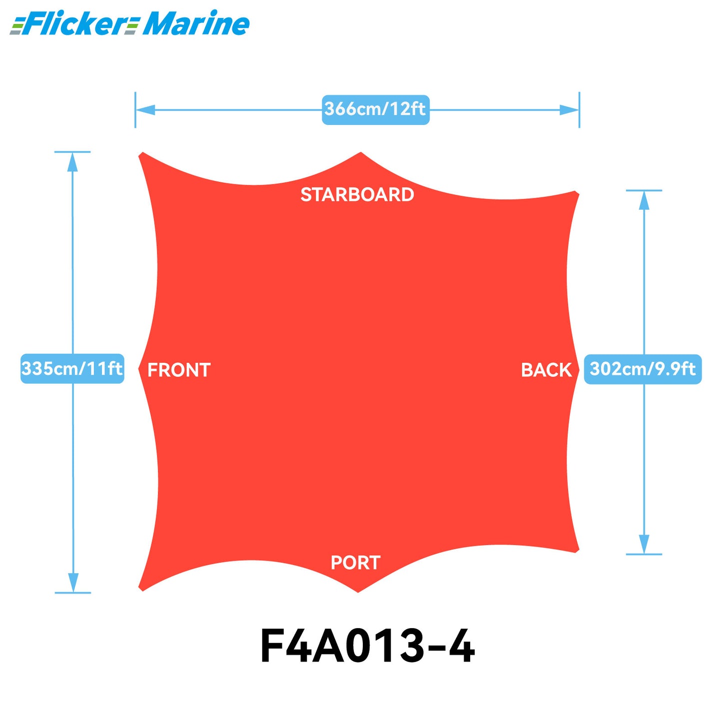 Sailboat Cockpit Shade – 8-Sided Marine Sun Canopy for Sailboats