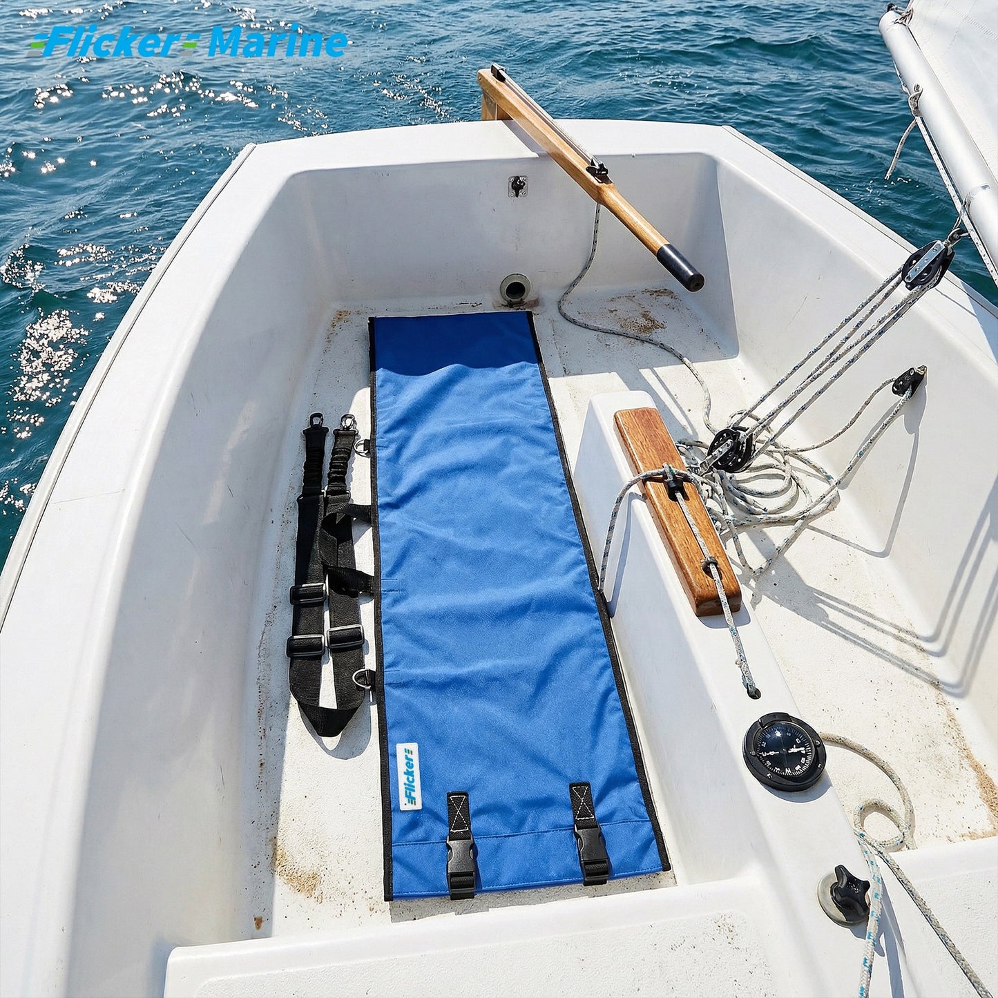 Colorful Sailboat Cover for Optimist