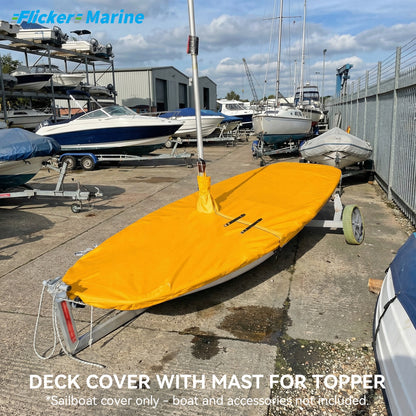 Colorful Sailboat Cover for Topper