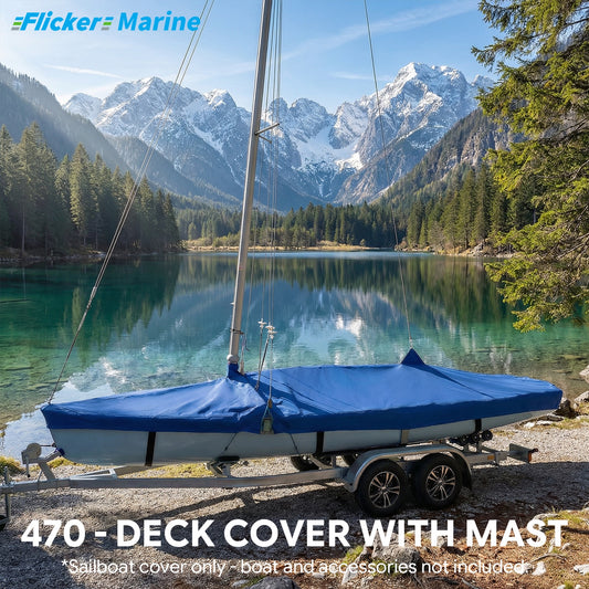 Colorful Sailboat Cover for 470