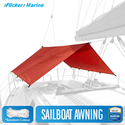 Colorful Sailboat Awning