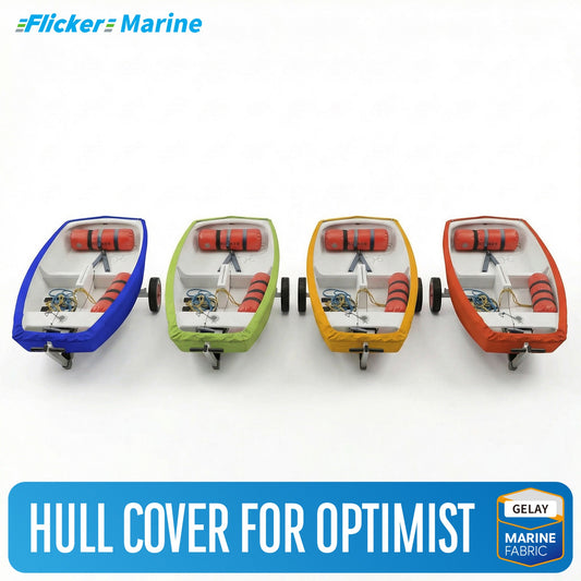 Colorful Sailboat Cover for Optimist