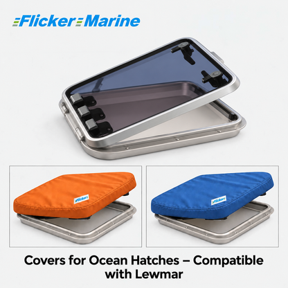 Lewmar Ocean Hatch Covers – Vibrant Colors & UV-Resistant Marine Protection