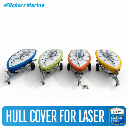 Colorful Sailboat Cover for Laser