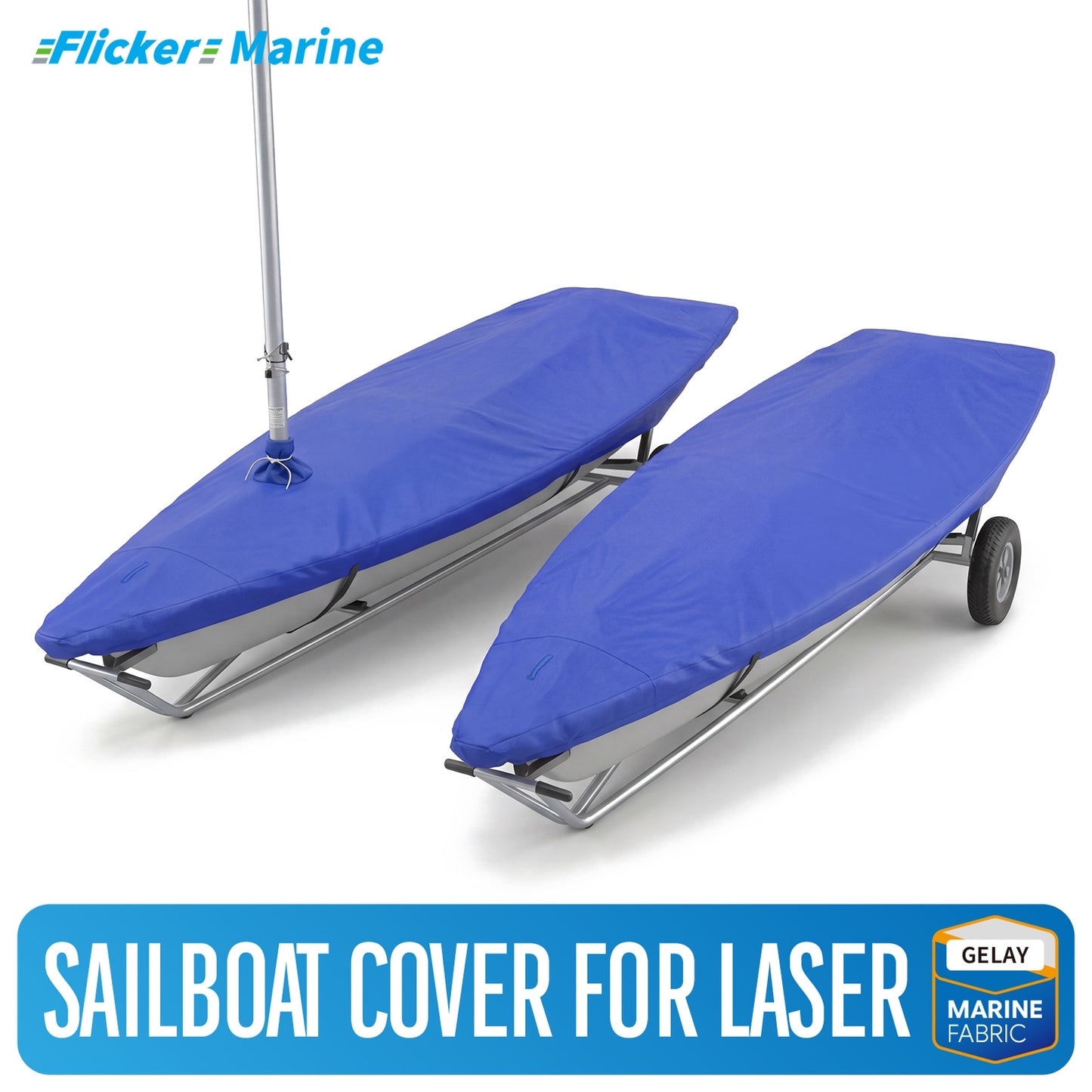 Colorful Sailboat Cover for Laser