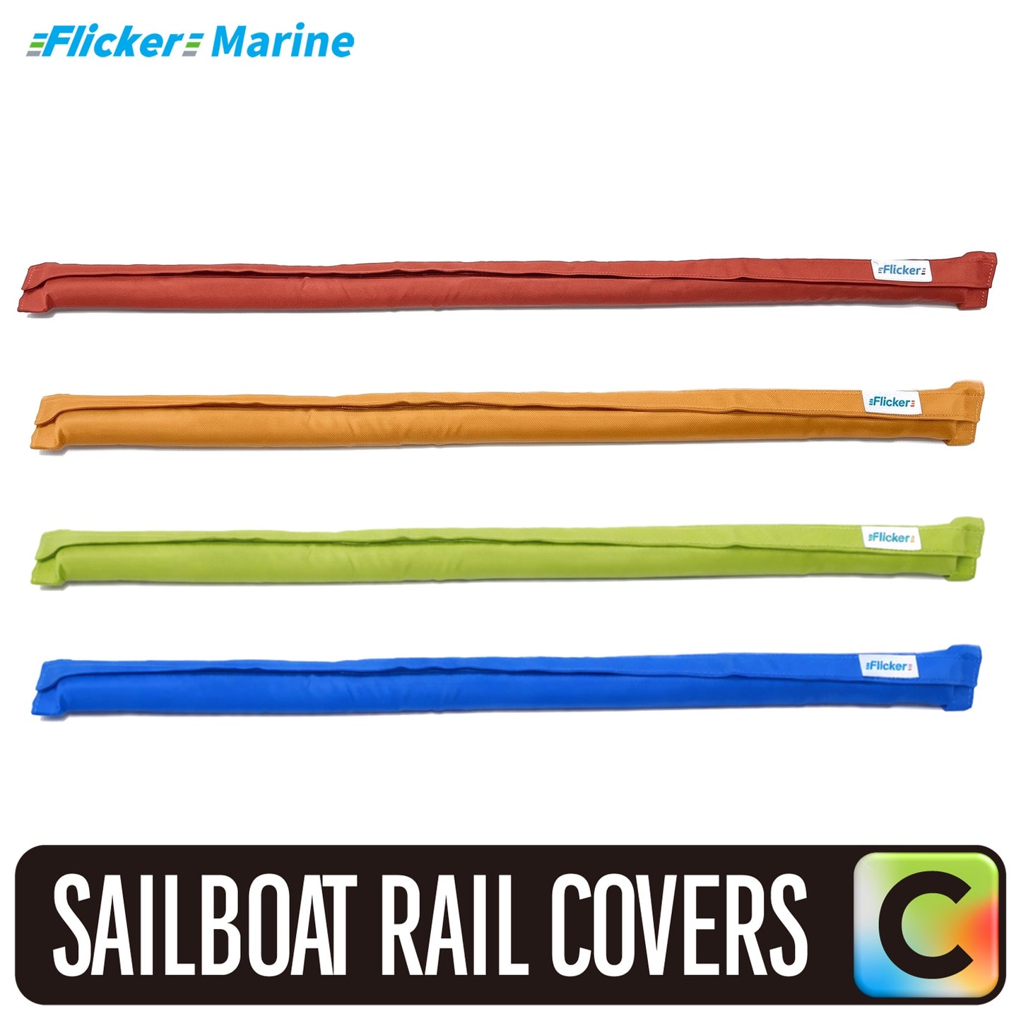 Colorful Sailboat Rail Cover