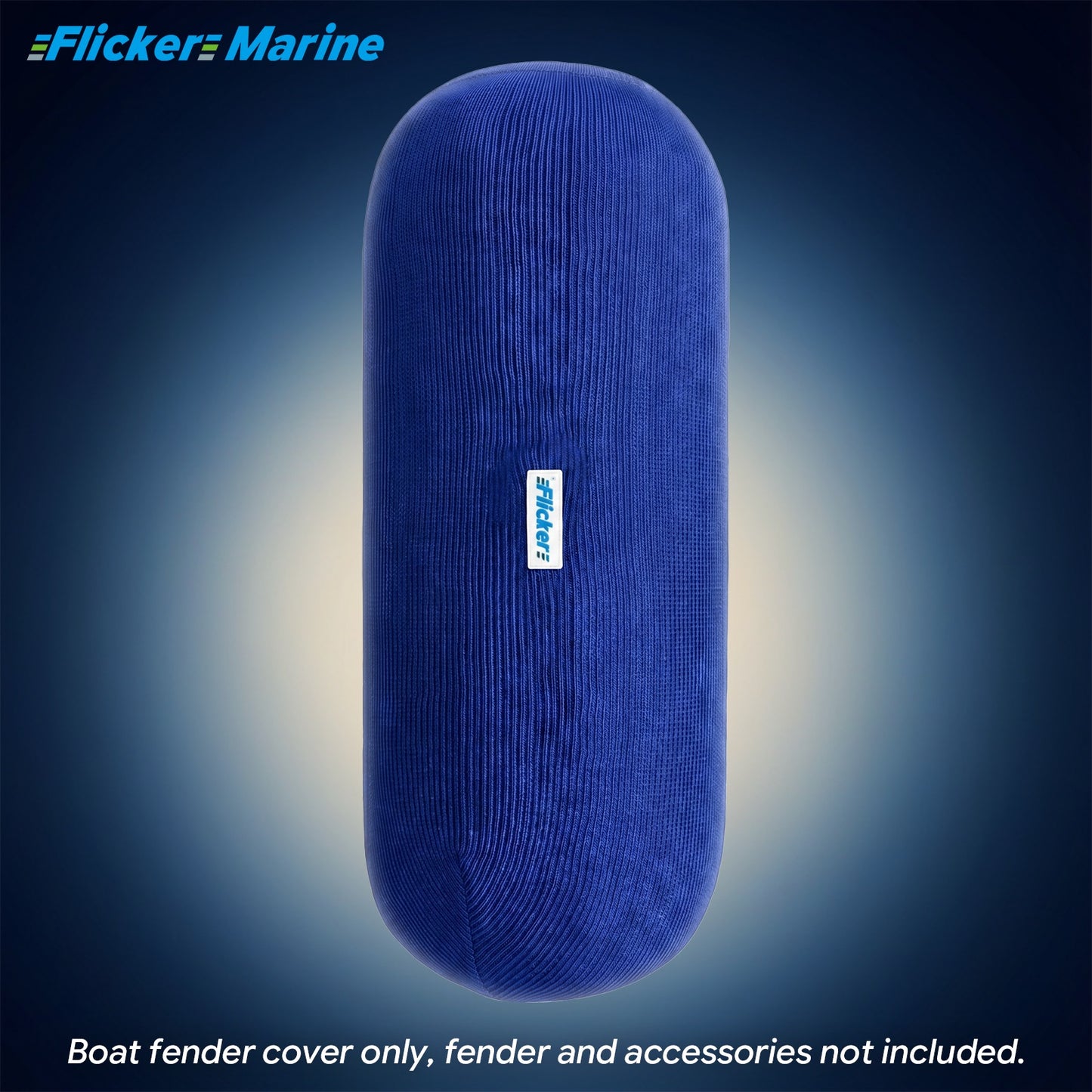 HTM Acrylic Boat Fender Cover, Marine Fender Protector Sleeve, 3 Sizes, 1/2/4 Pack
