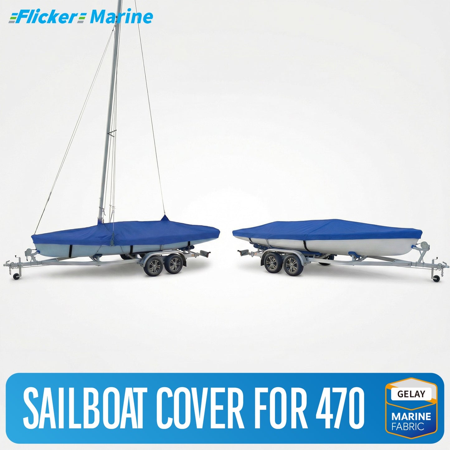 Colorful Sailboat Cover for 470