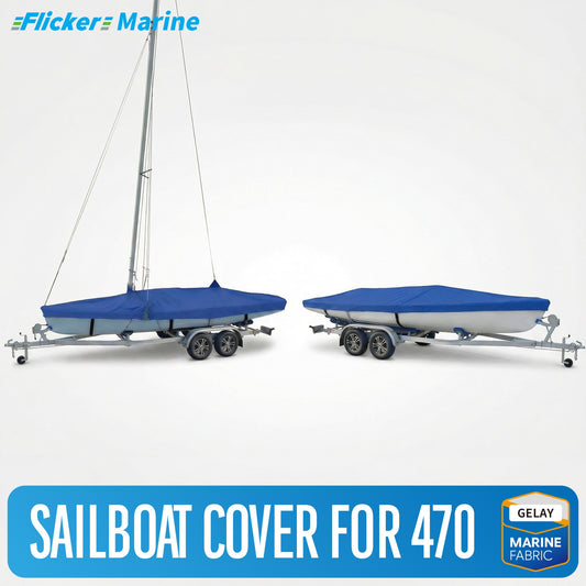 Colorful Sailboat Cover for 470