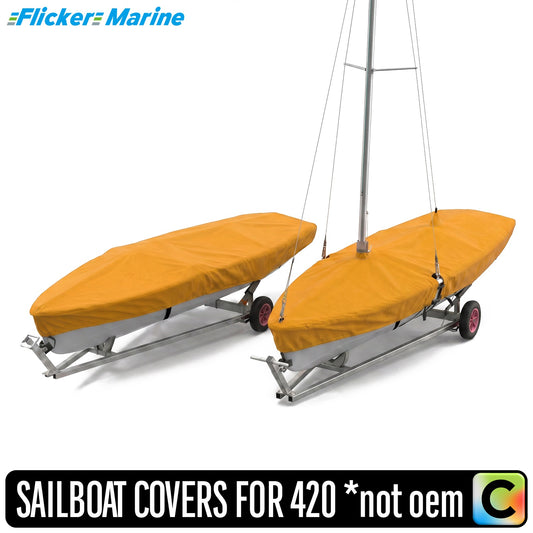 Colorful Sailboat Cover for 420