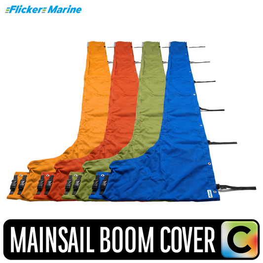 Colorful Mainsail Boom Cover