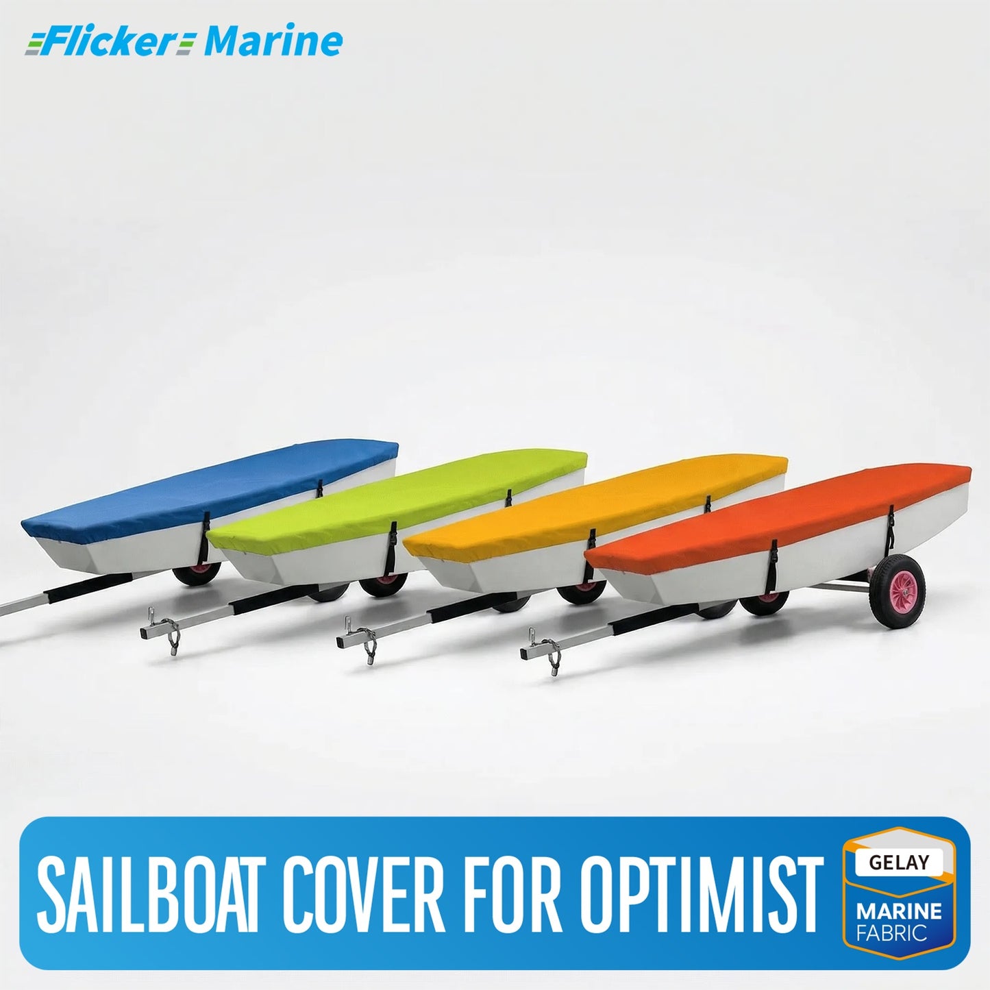 Colorful Sailboat Cover for Optimist