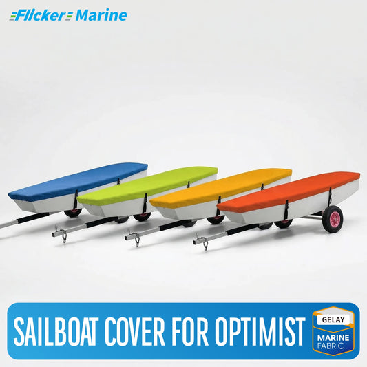 Colorful Sailboat Cover for Optimist