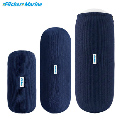 HTM Acrylic Boat Fender Cover, Marine Fender Protector Sleeve, 3 Sizes, 1/2/4 Pack