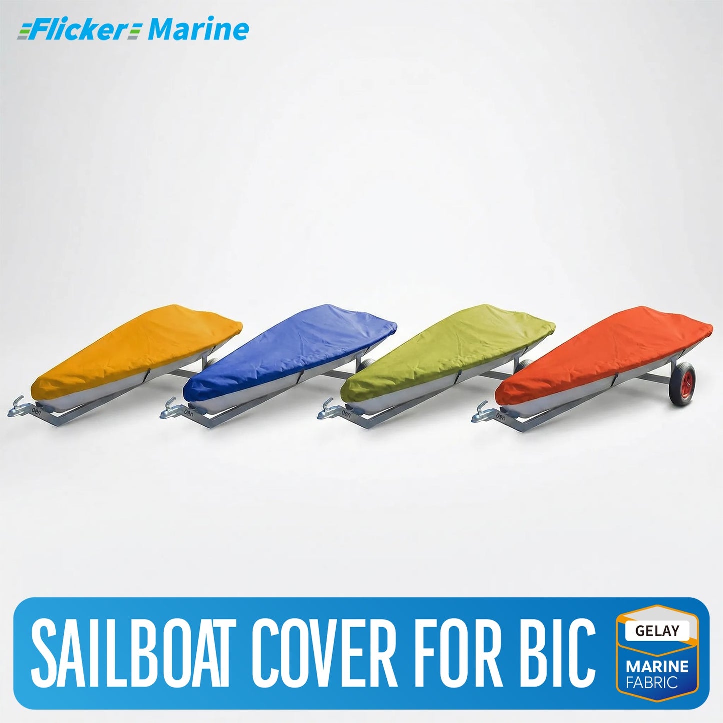 Colorful Sailboat Cover for BIC