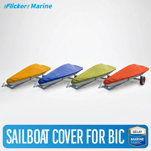 Colorful Sailboat Cover for BIC