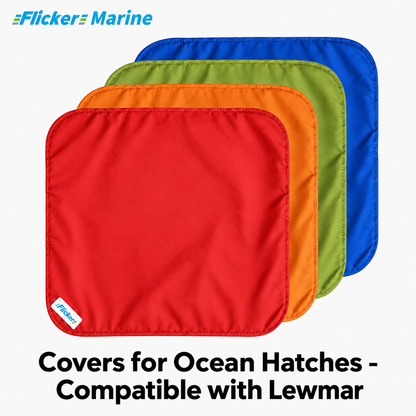 Lewmar Ocean Hatch Covers – Vibrant Colors & UV-Resistant Marine Protection