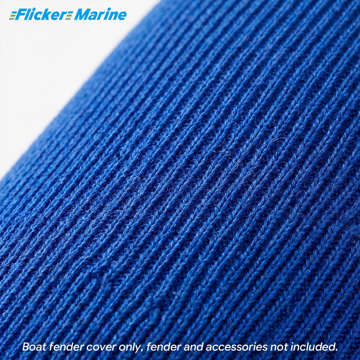HTM Acrylic Boat Fender Cover, Marine Fender Protector Sleeve, 3 Sizes, 1/2/4 Pack