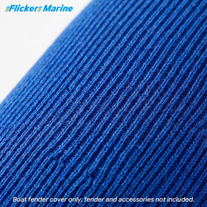 HTM Acrylic Boat Fender Cover, Marine Fender Protector Sleeve, 3 Sizes, 1/2/4 Pack