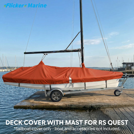 Colorful Sailboat Cover for RS Quest