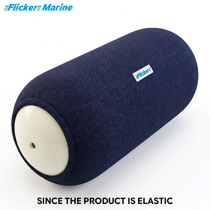 HTM Acrylic Boat Fender Cover, Marine Fender Protector Sleeve, 3 Sizes, 1/2/4 Pack