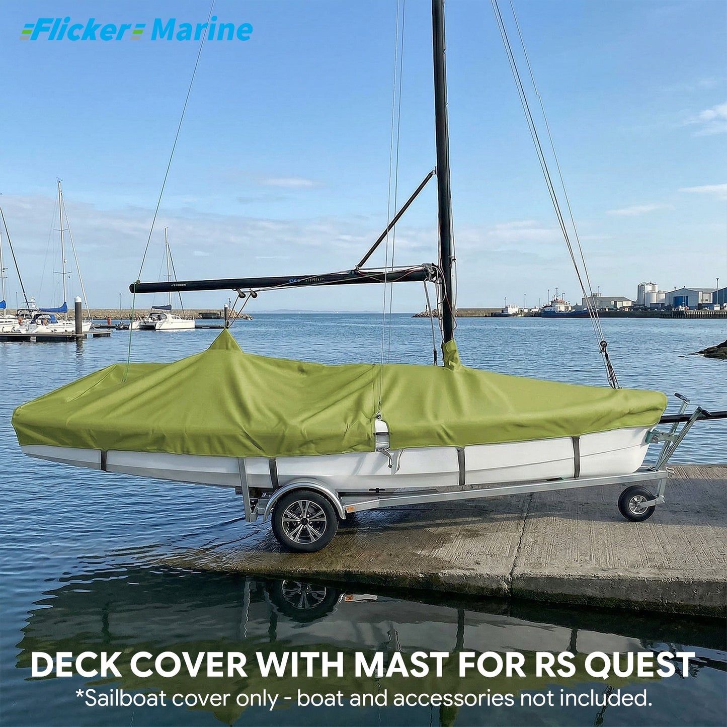 Colorful Sailboat Cover for RS Quest