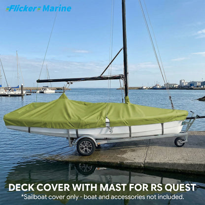Colorful Sailboat Cover for RS Quest