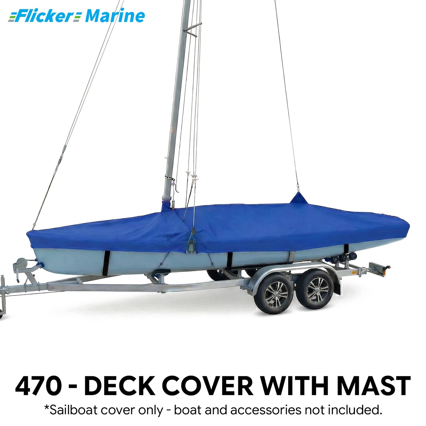 Colorful Sailboat Cover for 470