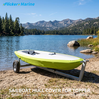 Colorful Sailboat Cover for Topper