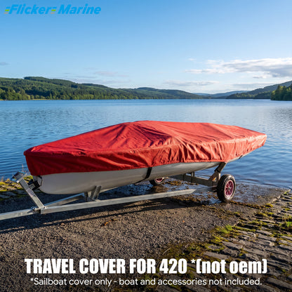 Colorful Sailboat Cover for 420