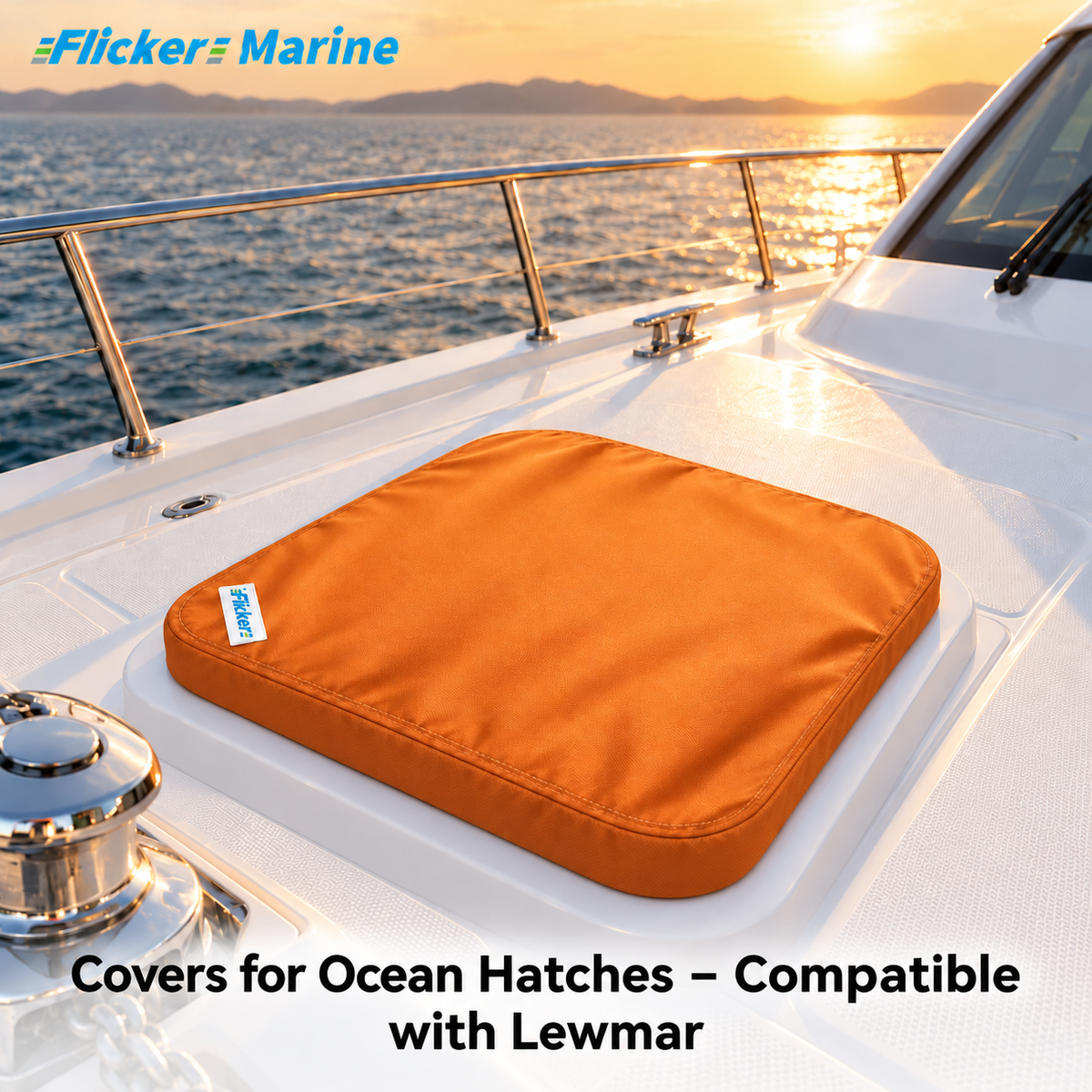 Lewmar Ocean Hatch Covers – Vibrant Colors & UV-Resistant Marine Protection