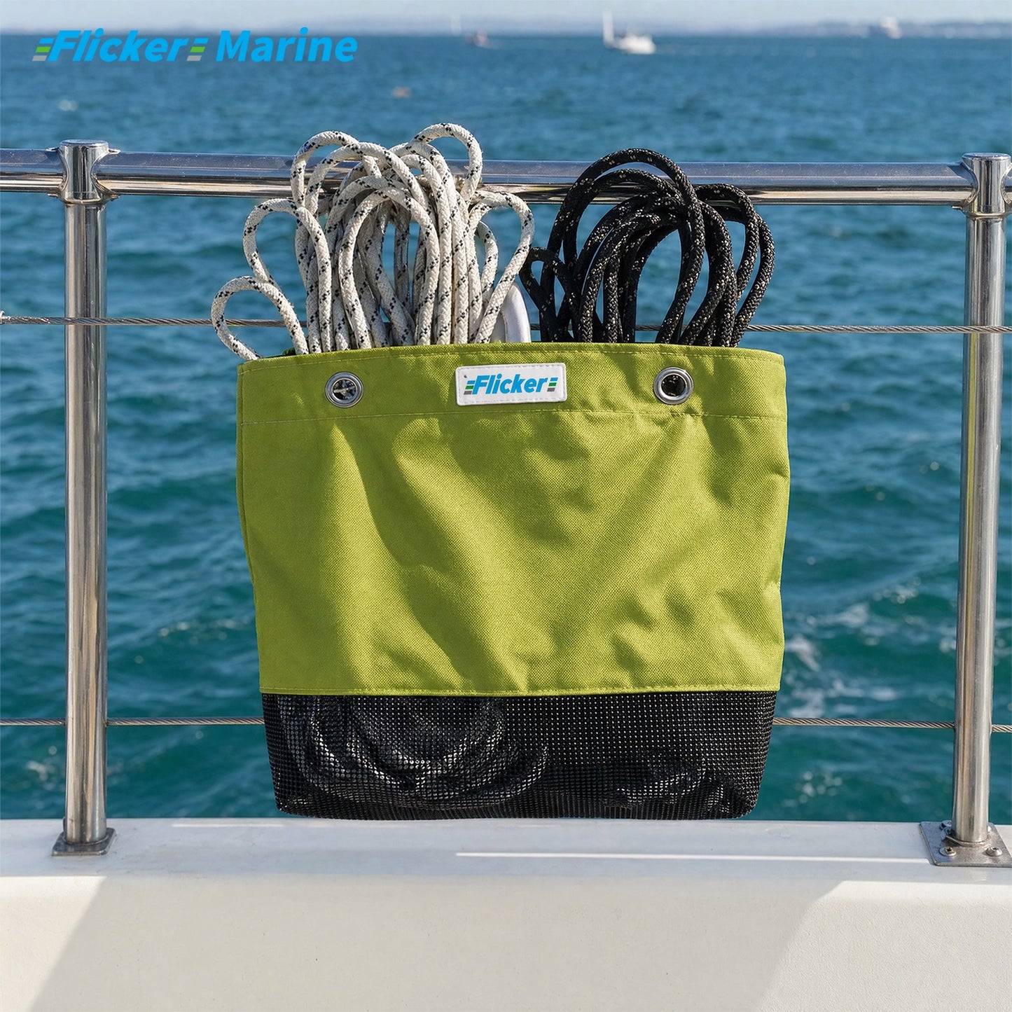 Colorful Rope & Anchor Bag