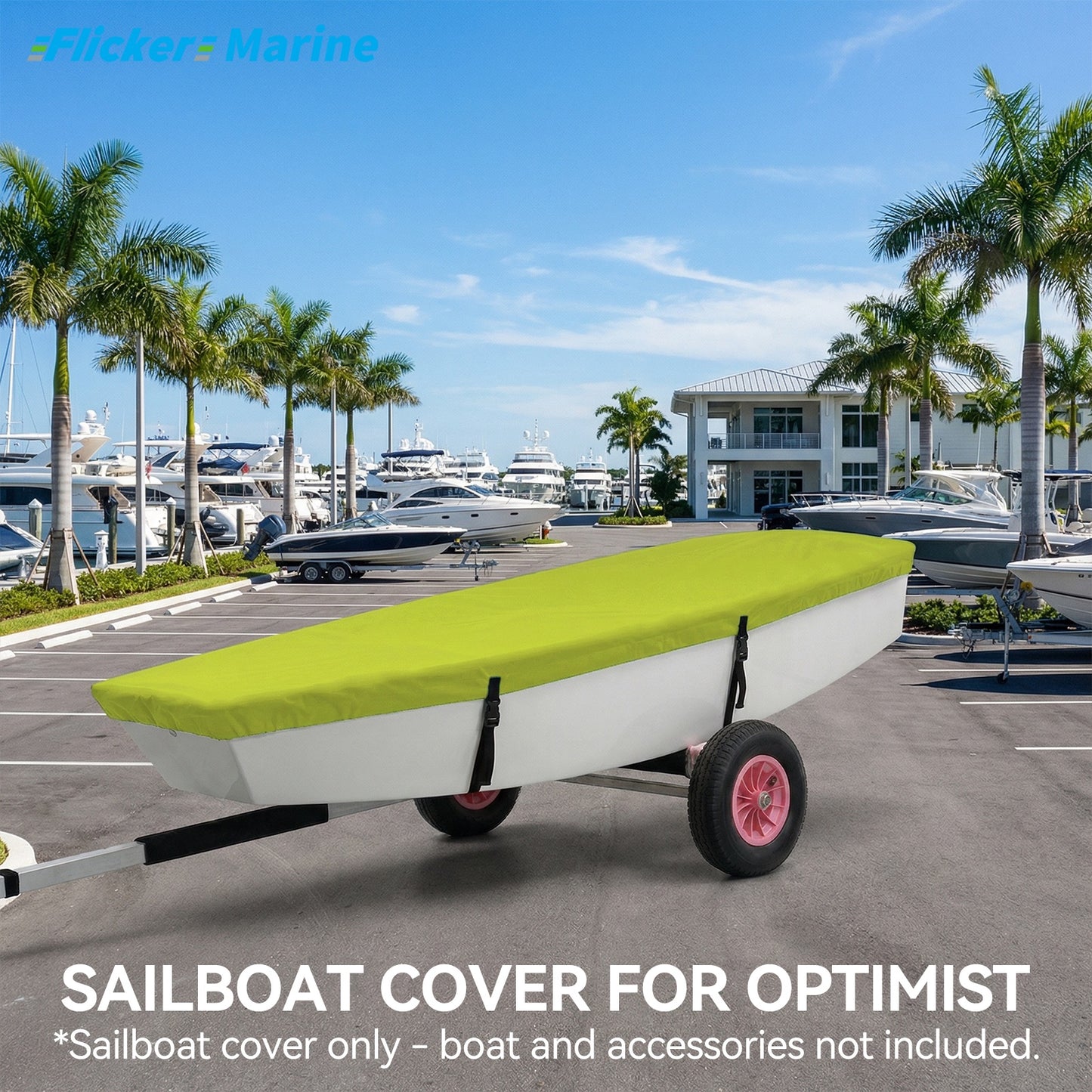 Colorful Sailboat Cover for Optimist