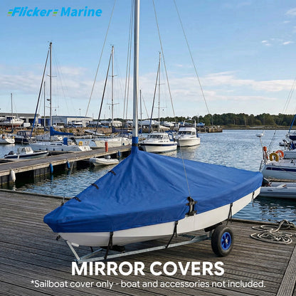 Colorful Sailboat Cover for Mirror