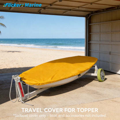 Colorful Sailboat Cover for Topper