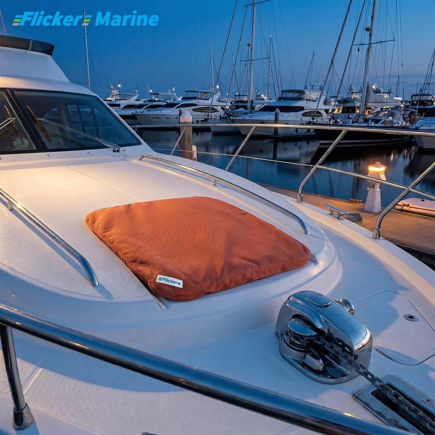 Colorful Yacht Hatch Cover