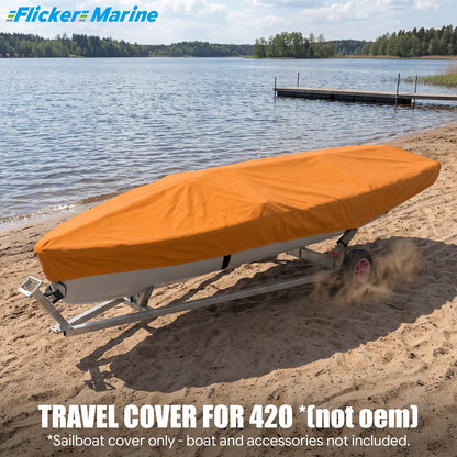 Colorful Sailboat Cover for 420