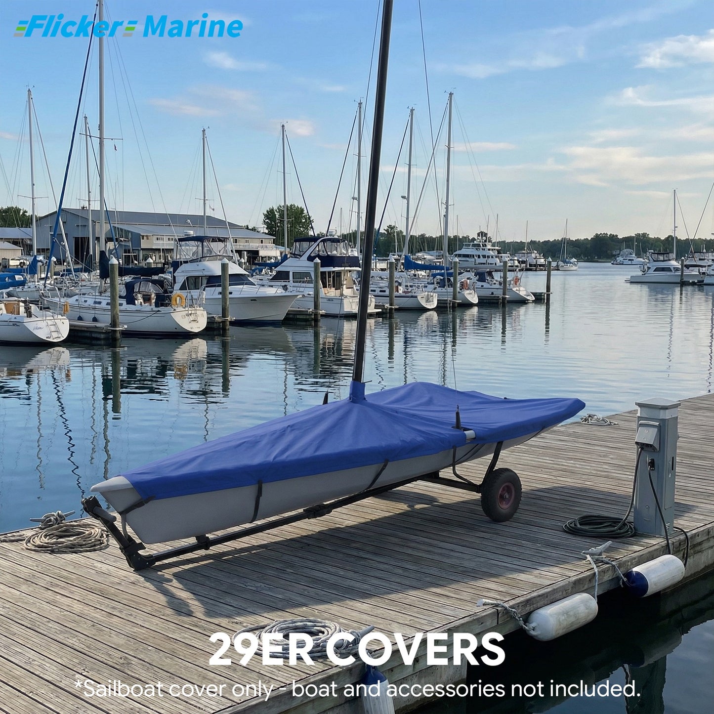 Colorful Sailboat Cover for 29er