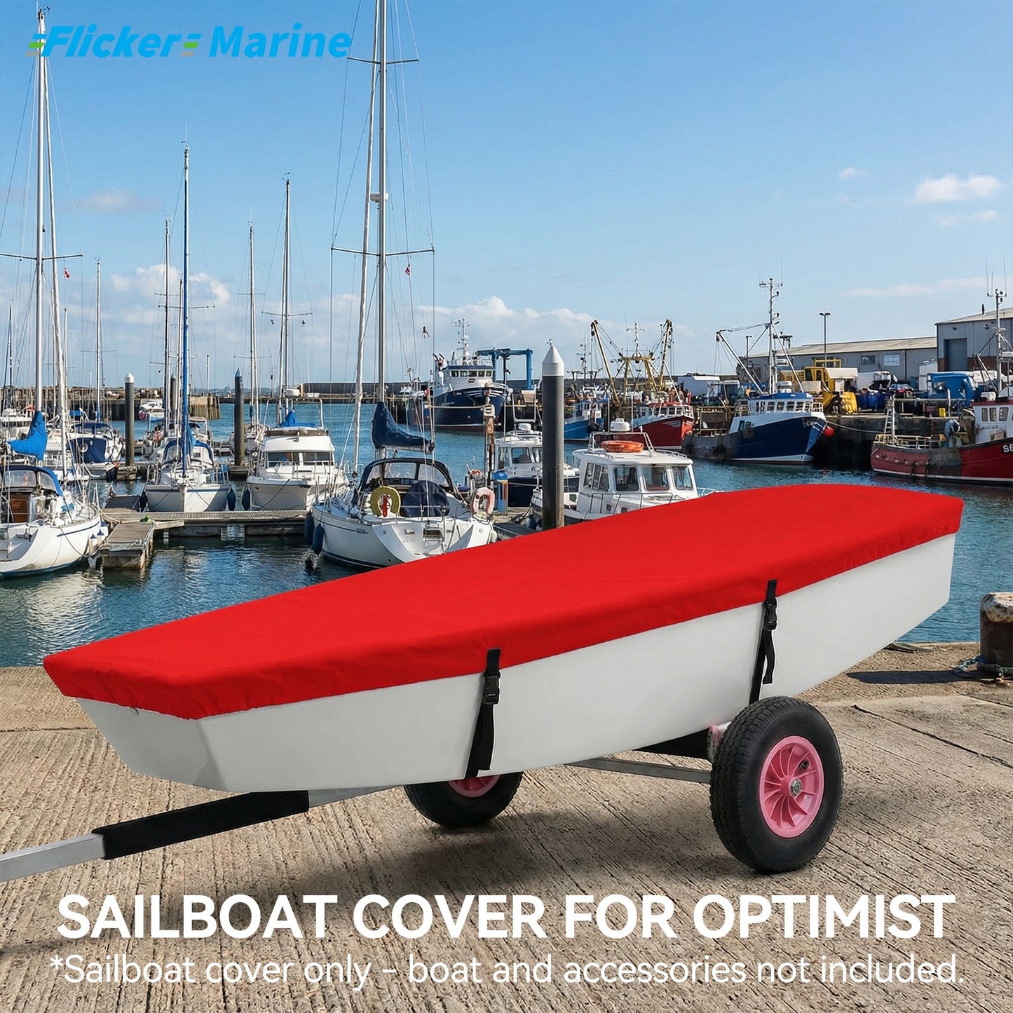 Colorful Sailboat Cover for Optimist