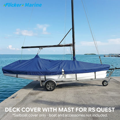 Colorful Sailboat Cover for RS Quest