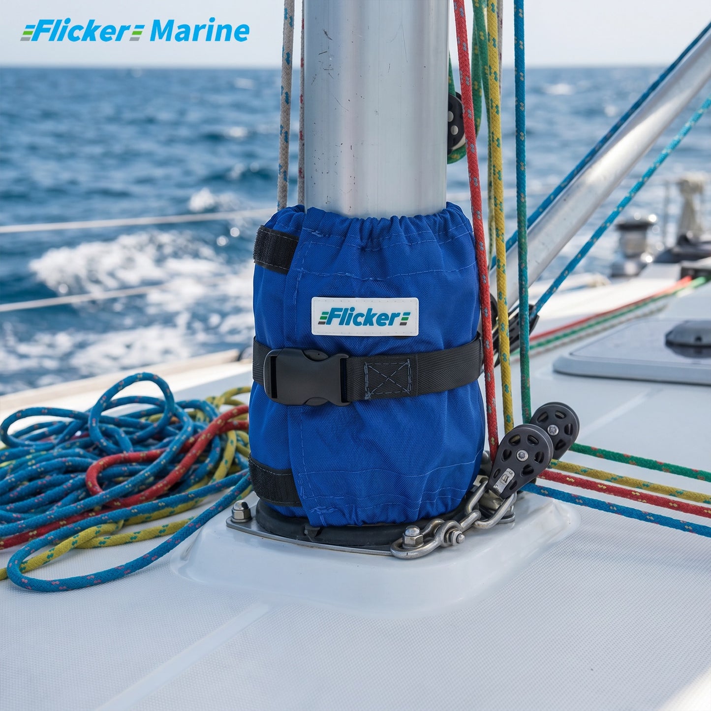 Colorful Mast Boot Cover