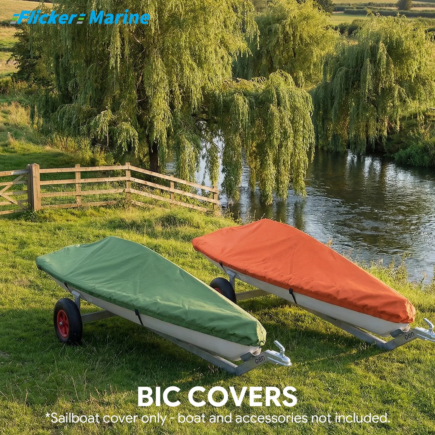 Colorful Sailboat Cover for BIC