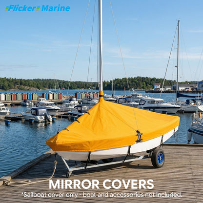 Colorful Sailboat Cover for Mirror