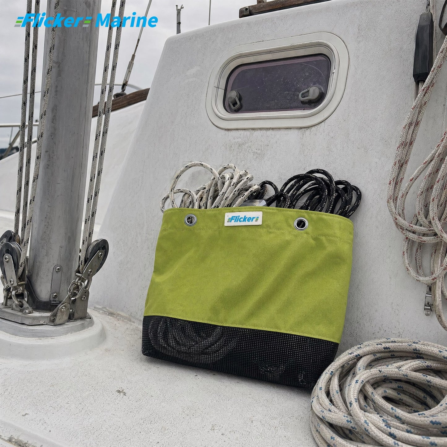 Colorful Rope & Anchor Bag