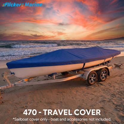 Colorful Sailboat Cover for 470