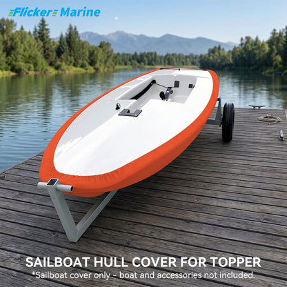 Colorful Sailboat Cover for Topper