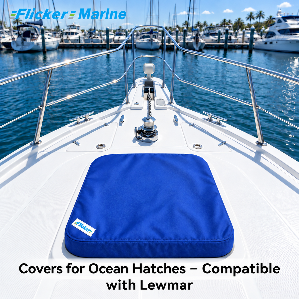 Lewmar Ocean Hatch Covers – Vibrant Colors & UV-Resistant Marine Protection