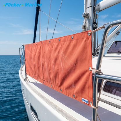 Colorful Sailboat Privacy Screen